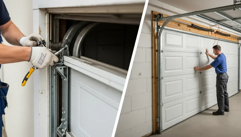 Garage Door Repair vs Replacement in NJ