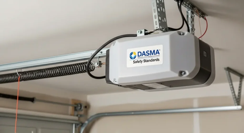 DASMA safety standards for garage doors