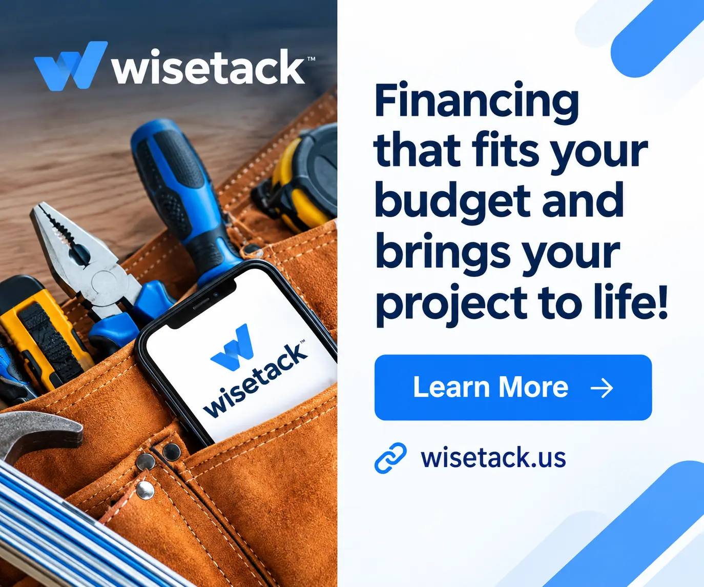 Wisetack Financing for Garage Doors